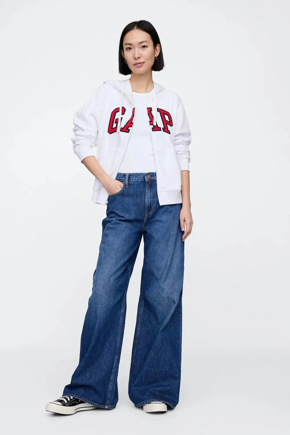 V-Frch Ft Gap Herıtage Fz New Sweatshırt