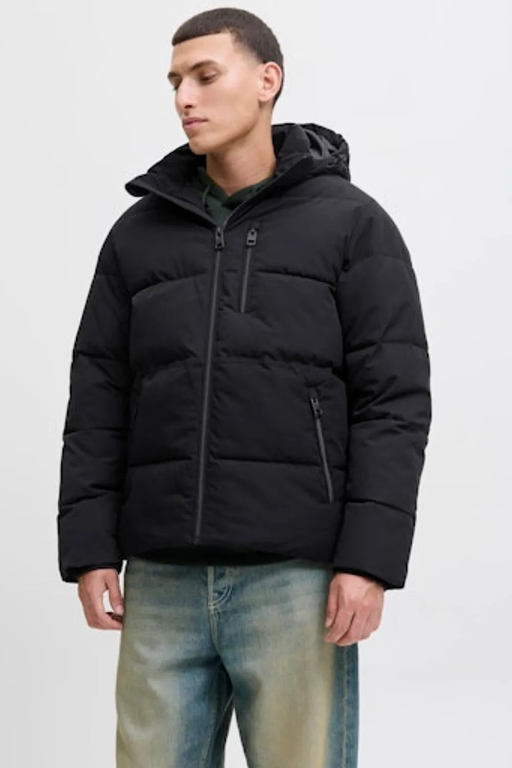 Jack & Jones Erkek Siyah Mont 12278792