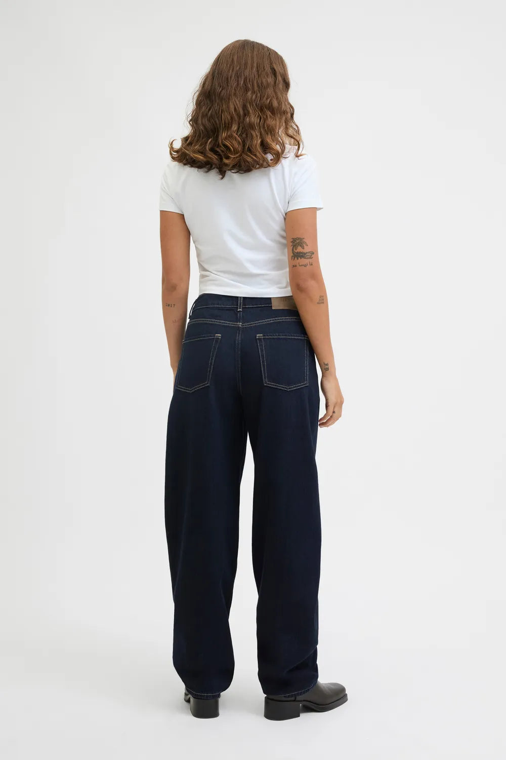 JJXX Kadın Koyu Laci·Vert Pantolon 12287824