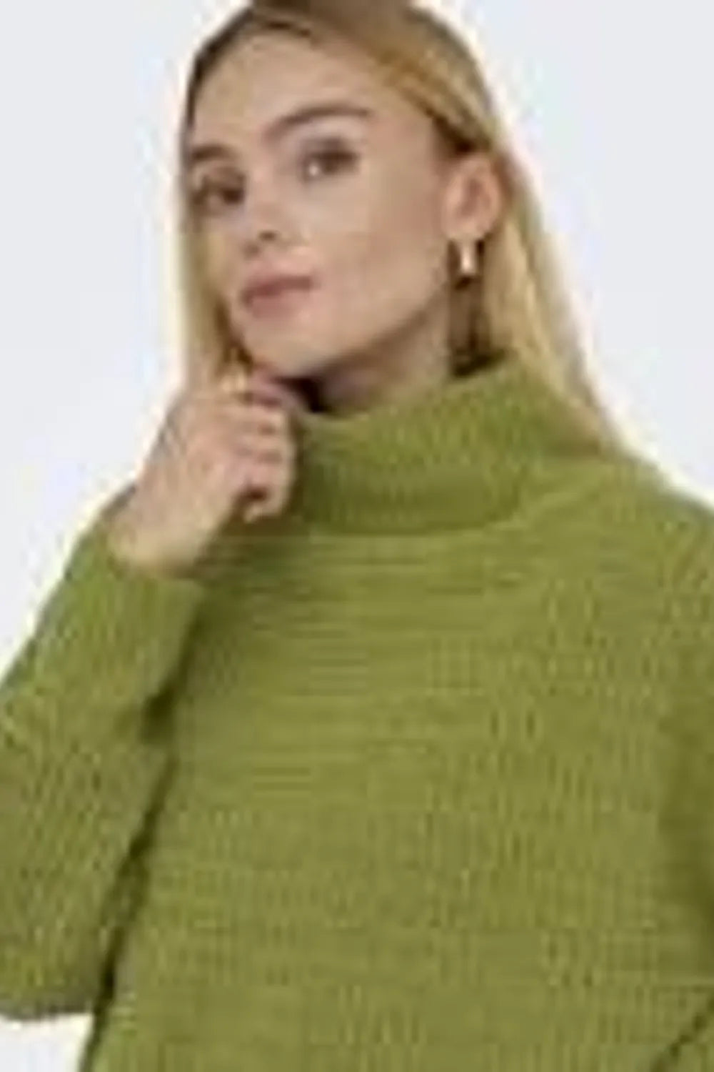 ONLY Kadın Yeşil Kazak 15358582