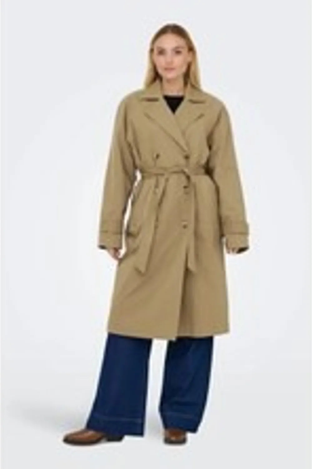 Only Kadın Onlkavana Kahverengi Trençkot 15335060
