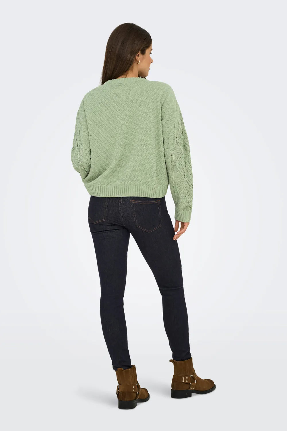 ONLY Kadın Çöl Yeşili Kazak 15351234