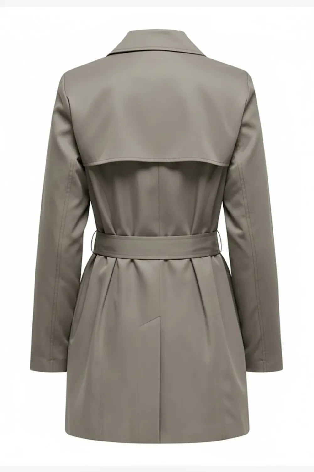 ONLY Kadın Taş Grisi Trenchcoat 15191821