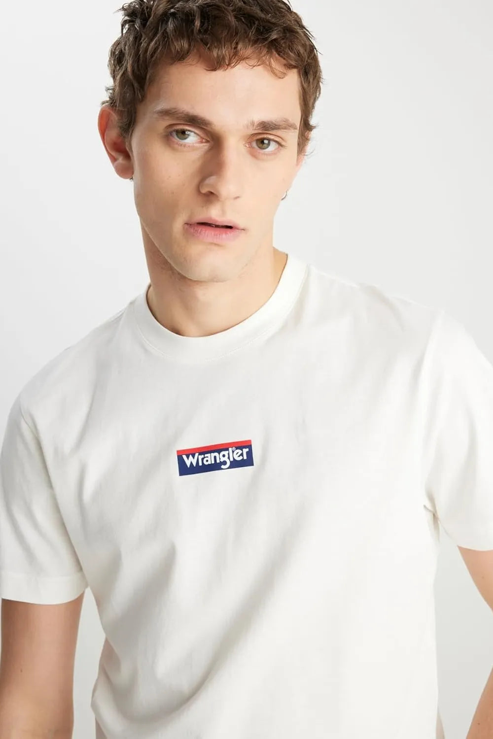 WRANGLER Erkek Beyaz Tişört W2510527
