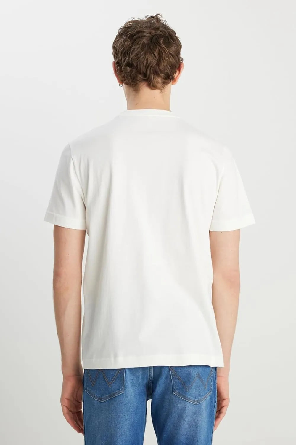 WRANGLER Erkek Beyaz Tişört W2510527