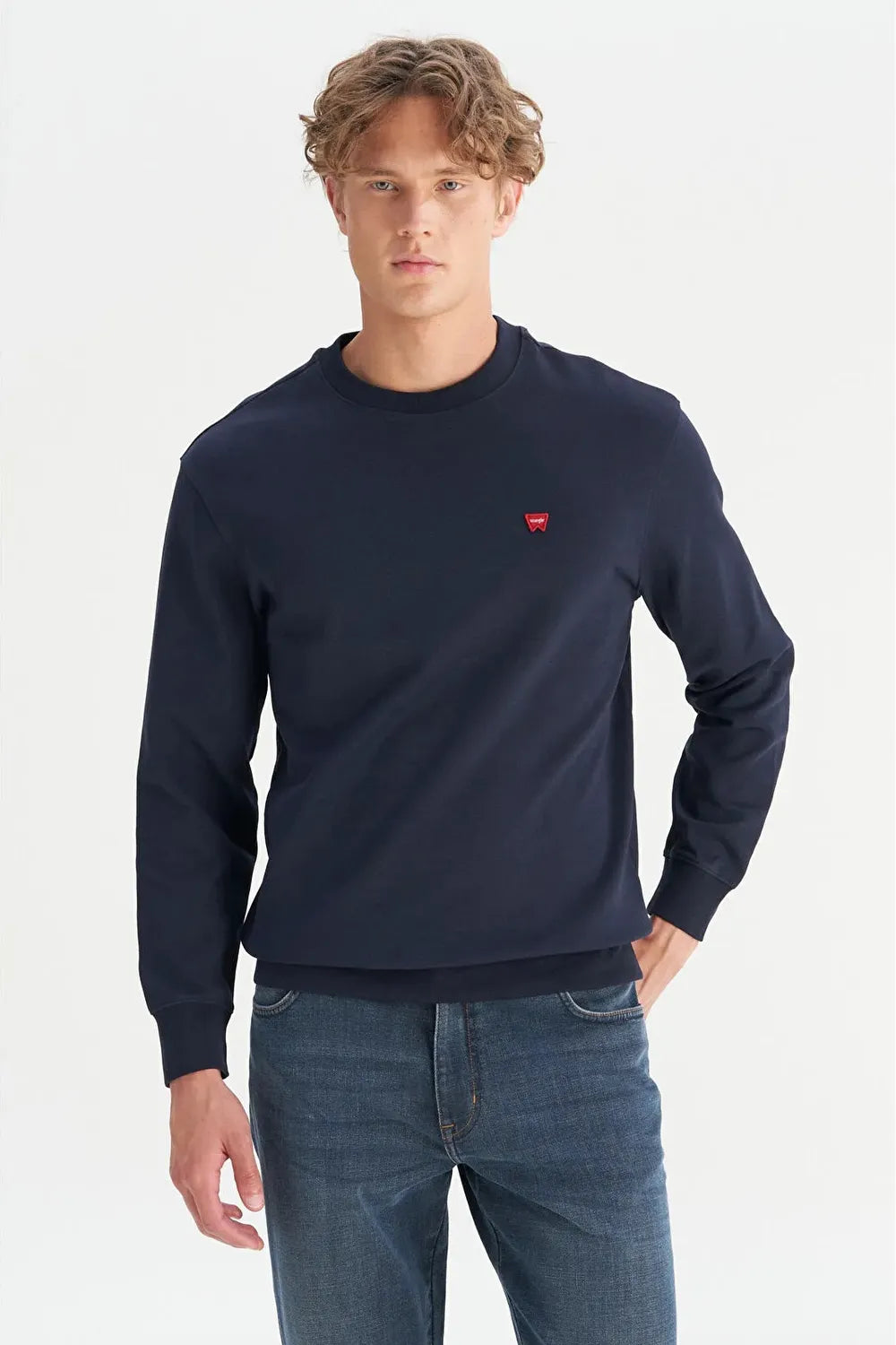 WRANGLER Erkek Siyah Sweatshirt W2520255