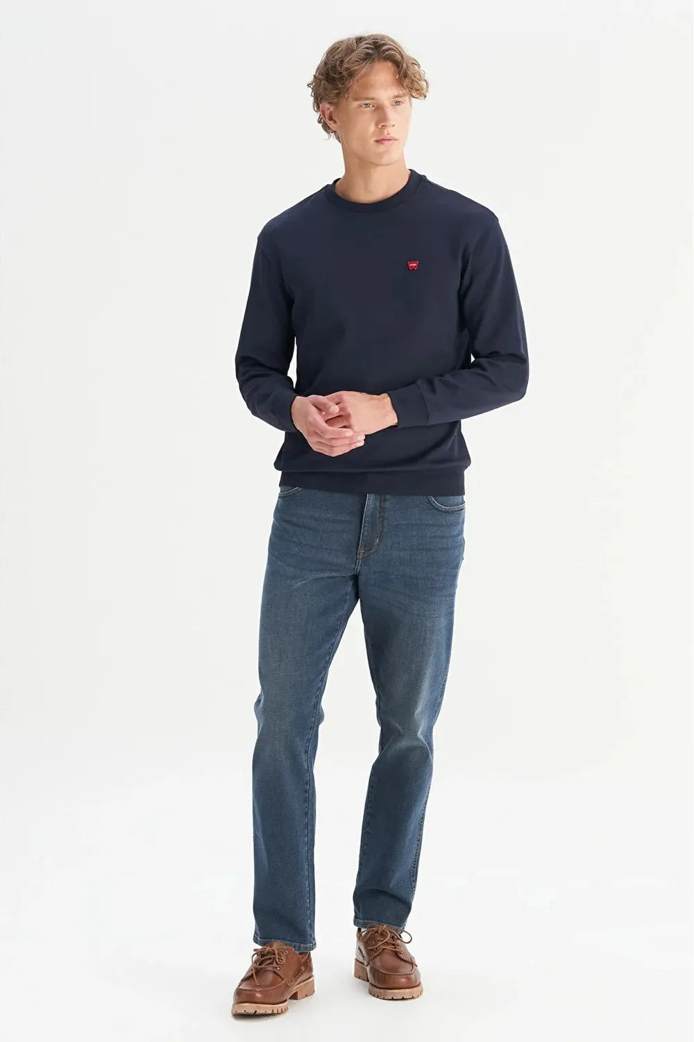WRANGLER Erkek Siyah Sweatshirt W2520255
