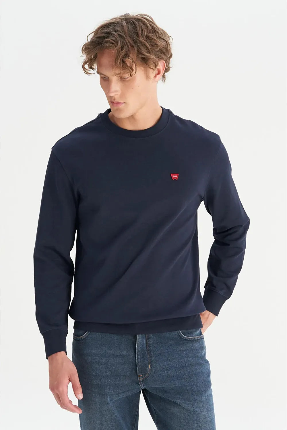 WRANGLER Erkek Siyah Sweatshirt W2520255