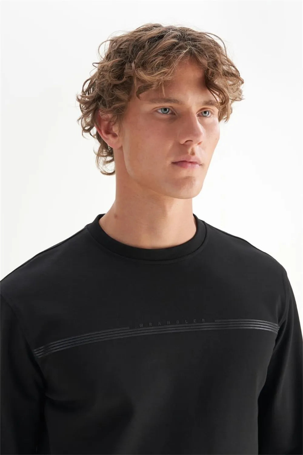 WRANGLER Erkek Siyah Sweatshirt W2520534