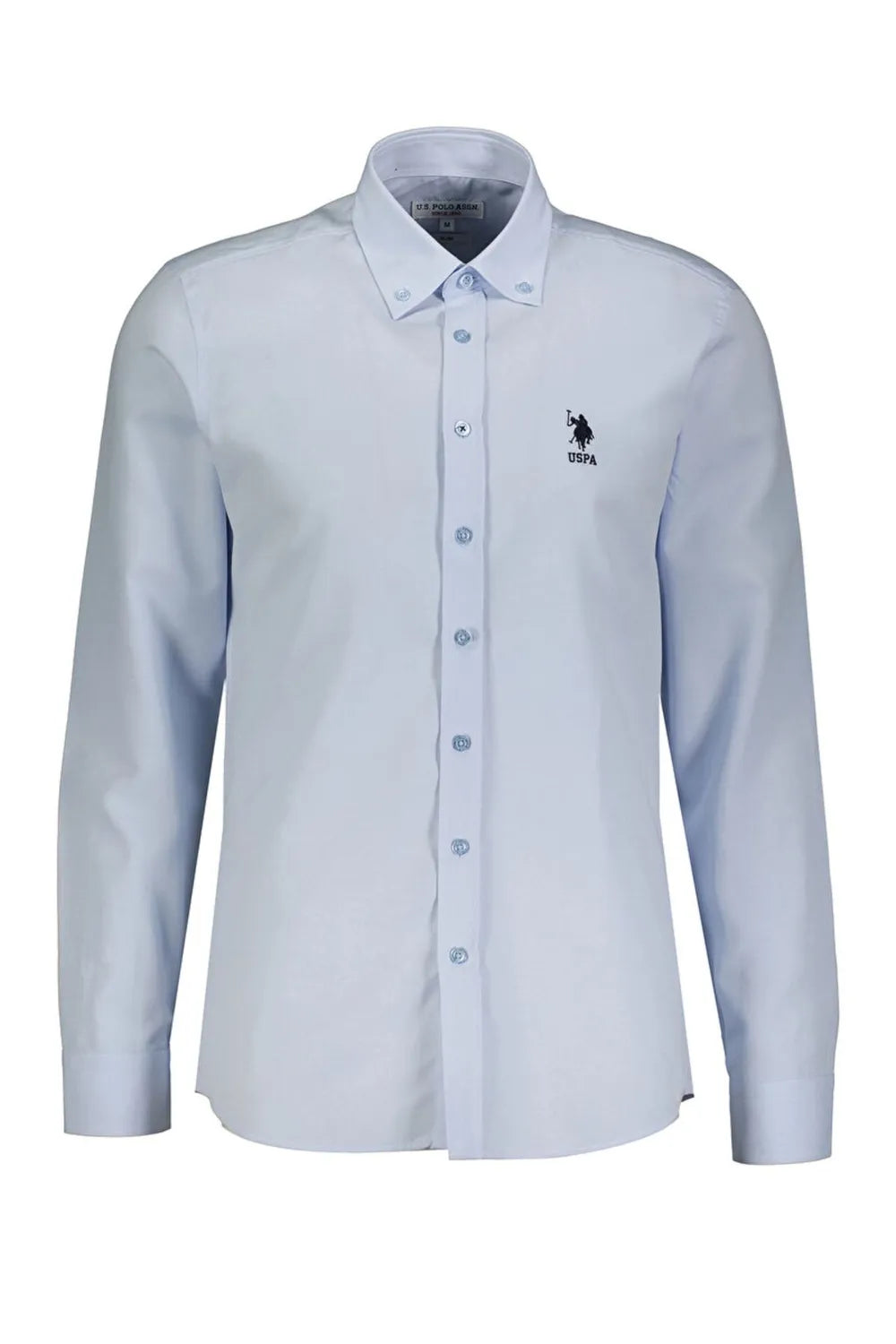 U.s.Polo Assn. Erkek Açık Mavi Dokuma Gömlek G081GL004