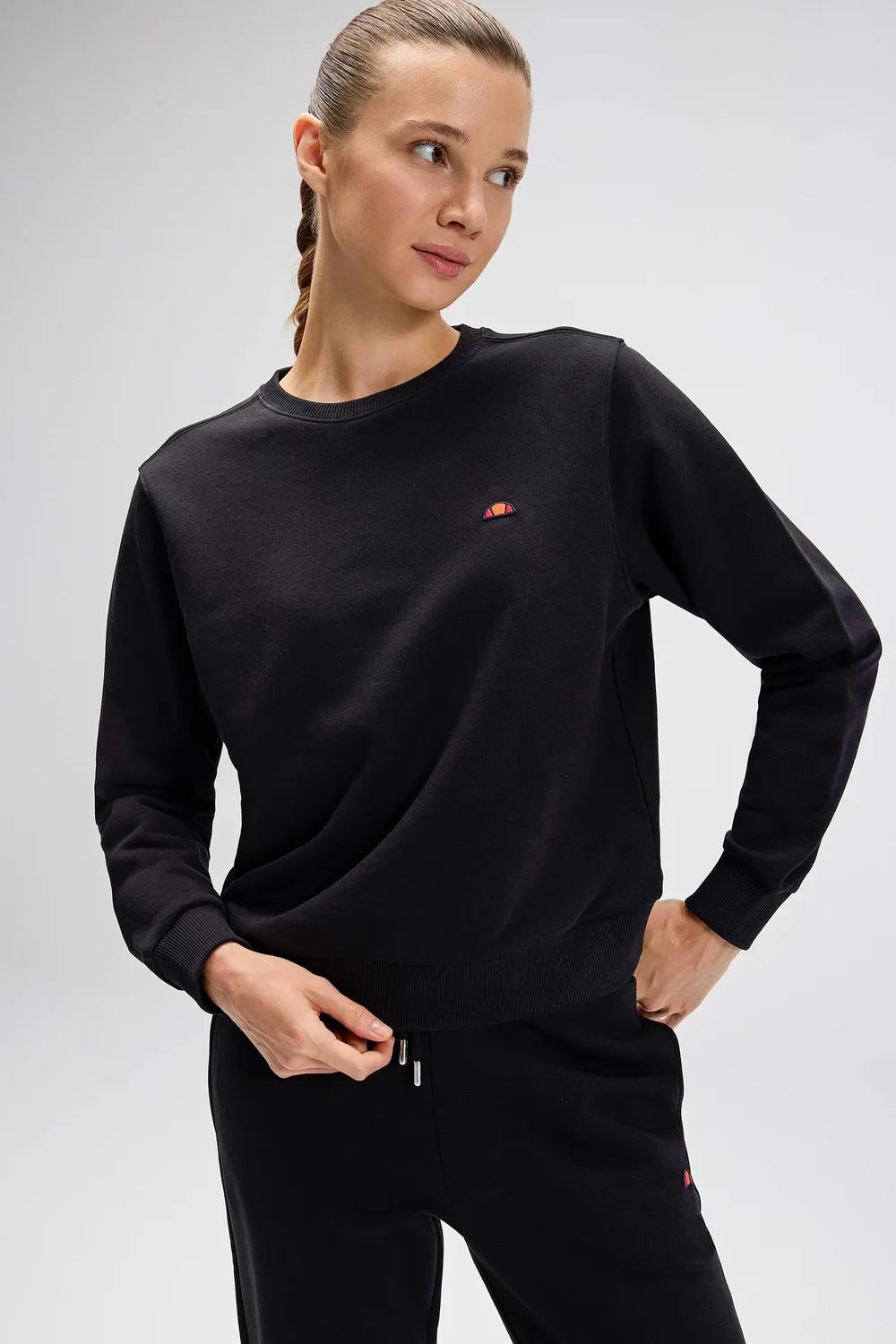 Ellesse Kadın Siyah Sweatshirt EF553-BK