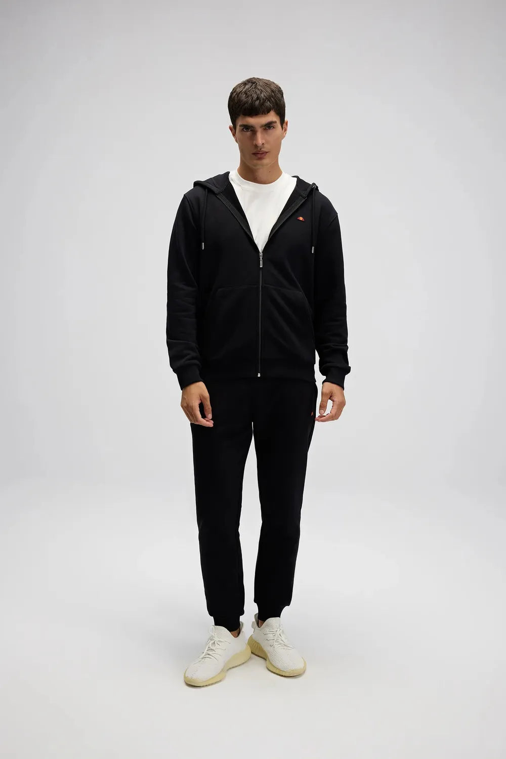 Ellesse Erkek Siyah Kapüşonlu Sweat EM581-BK