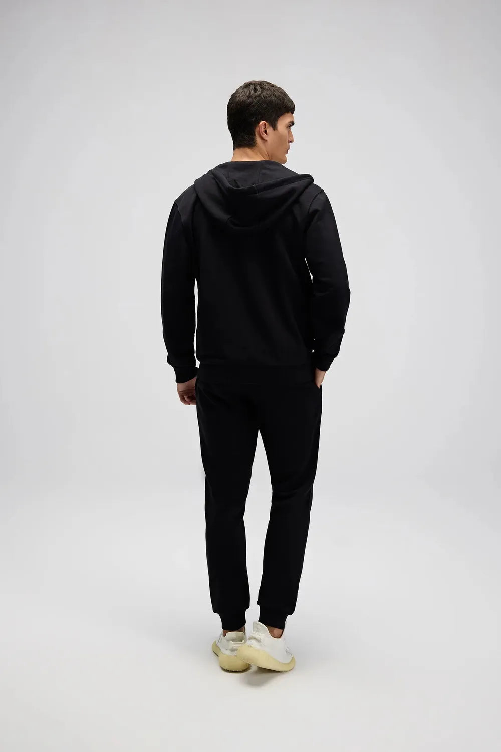 Ellesse Erkek Siyah Kapüşonlu Sweat EM581-BK