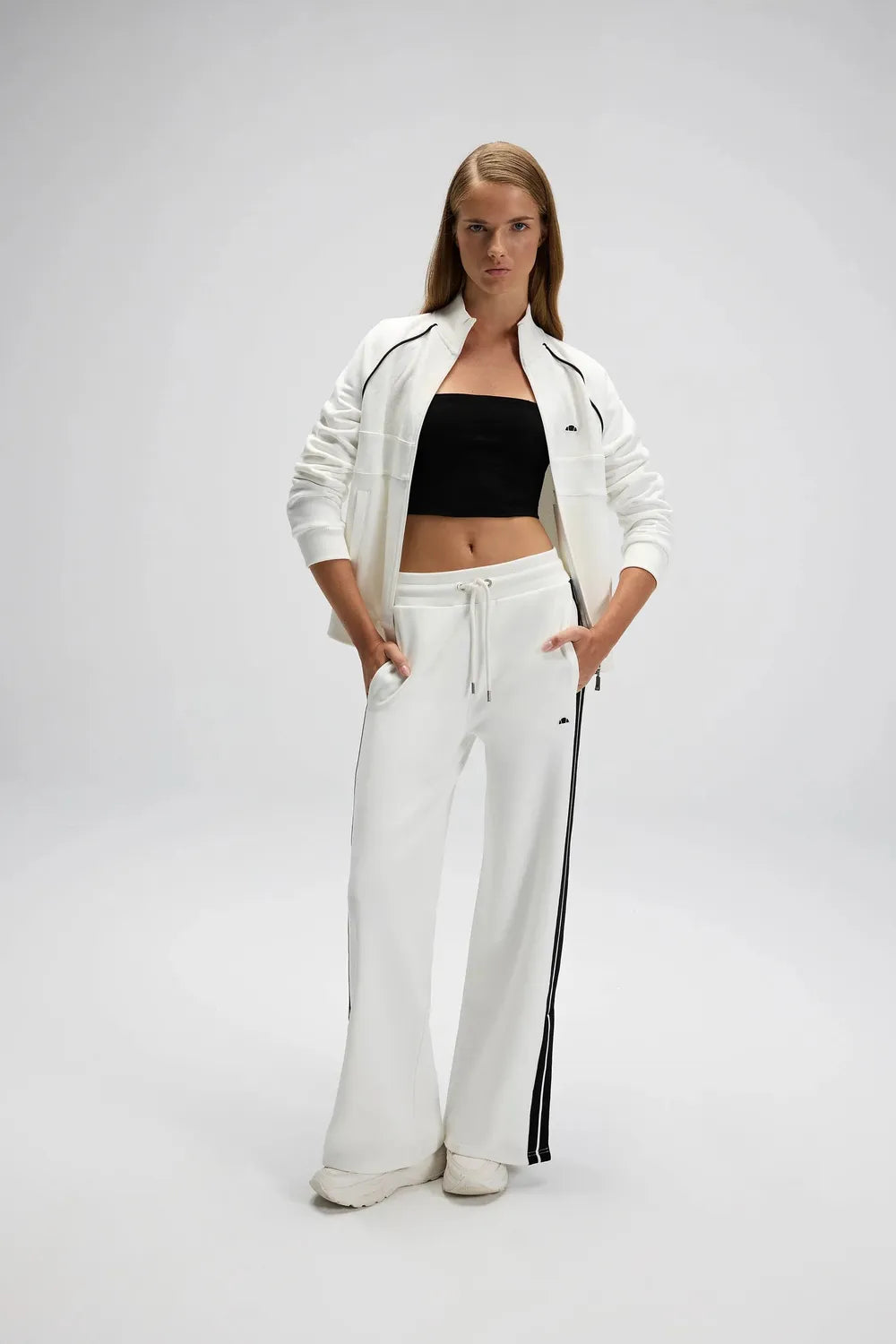 Ellesse Kadın Beyaz Sweat Pantolon EF538-OF