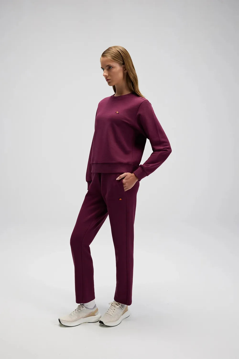 Ellesse Kadın Şarap Kırmızısı Sweatshirt EF553-BRD
