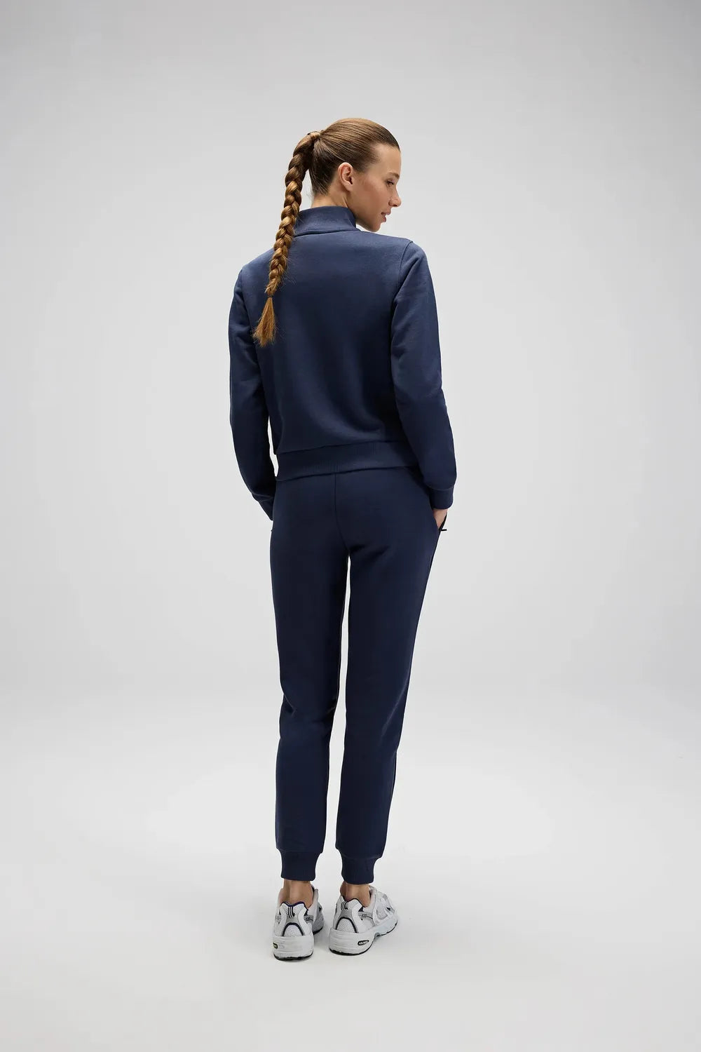 Ellesse Kadın Lacivert Yarım Fermuarlı Sweat EF557-NV