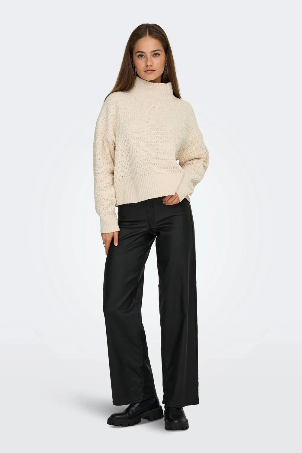 ONLY Kadın Bej Kazak 15358582