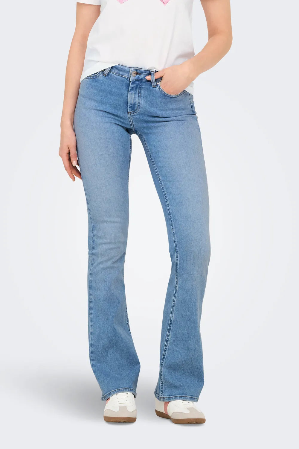 ONLY Kadın Açık Mavi Pantolon 15281251