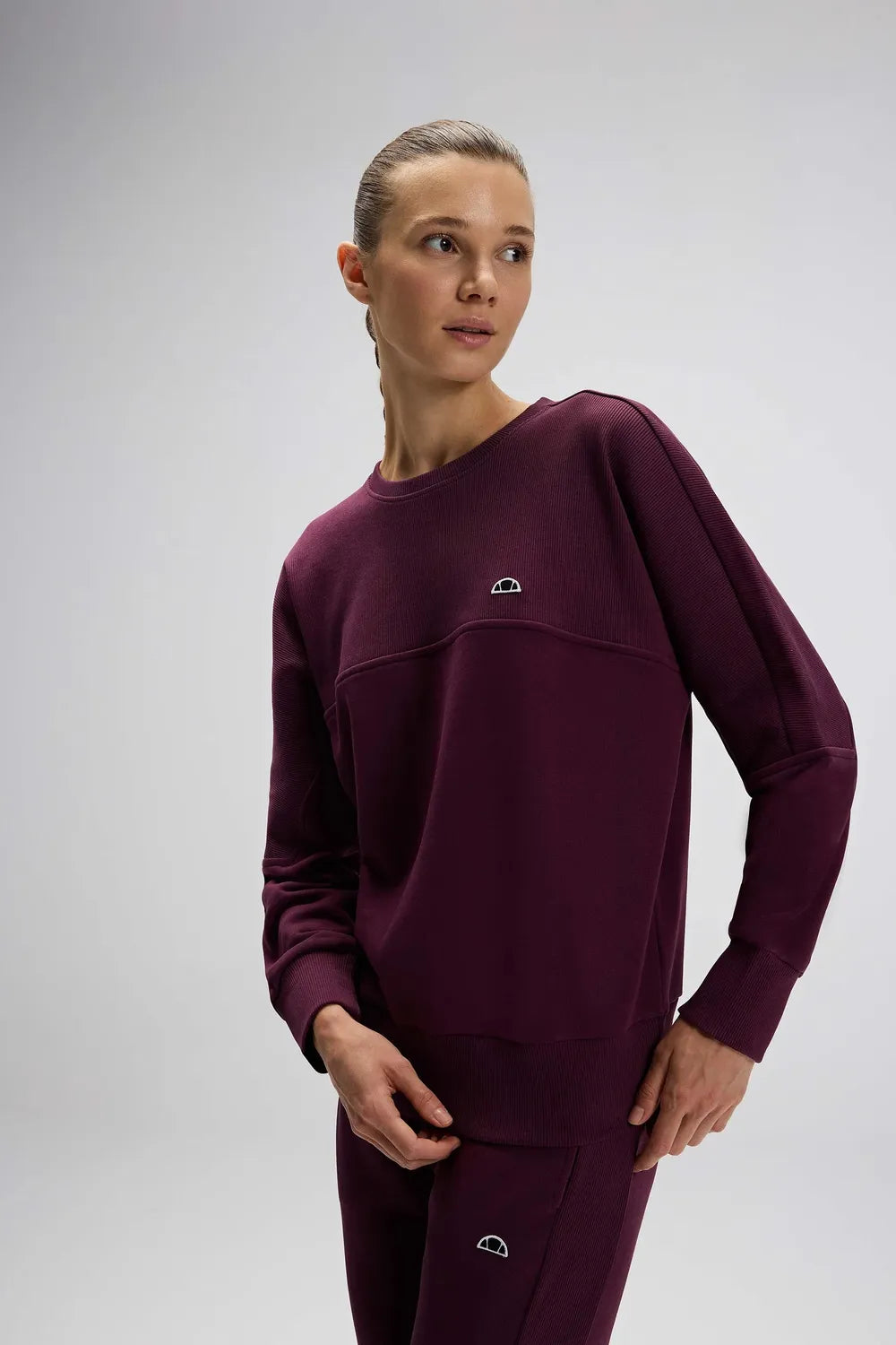 Ellesse Kadın Şarap Kırmızısı Sweatshirt EF567-BRD