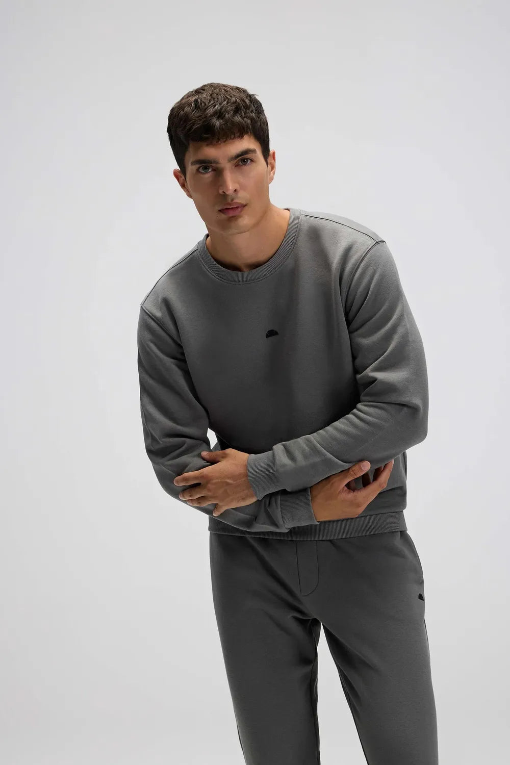 Ellesse Erkek Antrasit Sweatshirt EM556-ANT