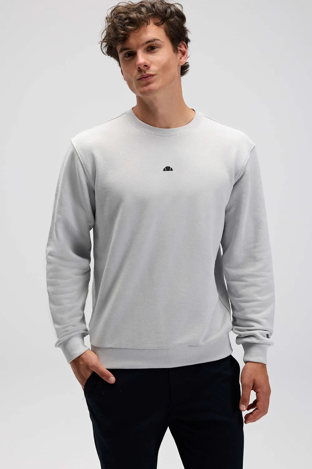 Ellesse Erkek Gri Sweatshirt EM556-GI