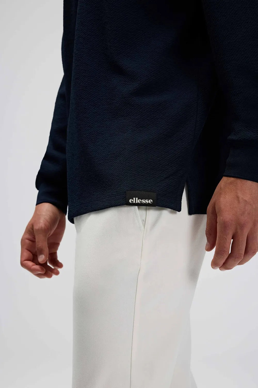Ellesse Erkek Lacivert Polo Sweatshirt EM601-NV