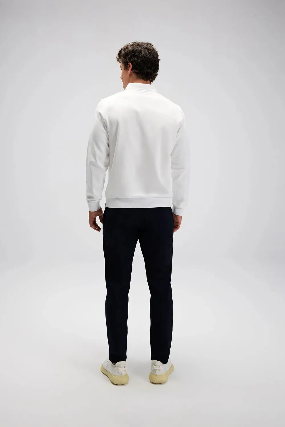Ellesse Erkek Bej Polo Sweatshirt EM602-BG