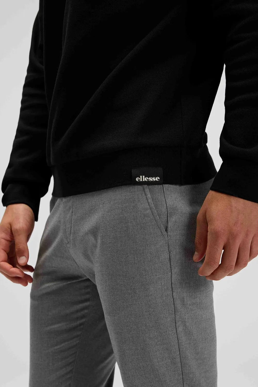 Ellesse Erkek Siyah Sweatshirt EM602-BK