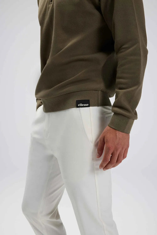 Ellesse Erkek Haki Polo Sweatshirt EM602-KH