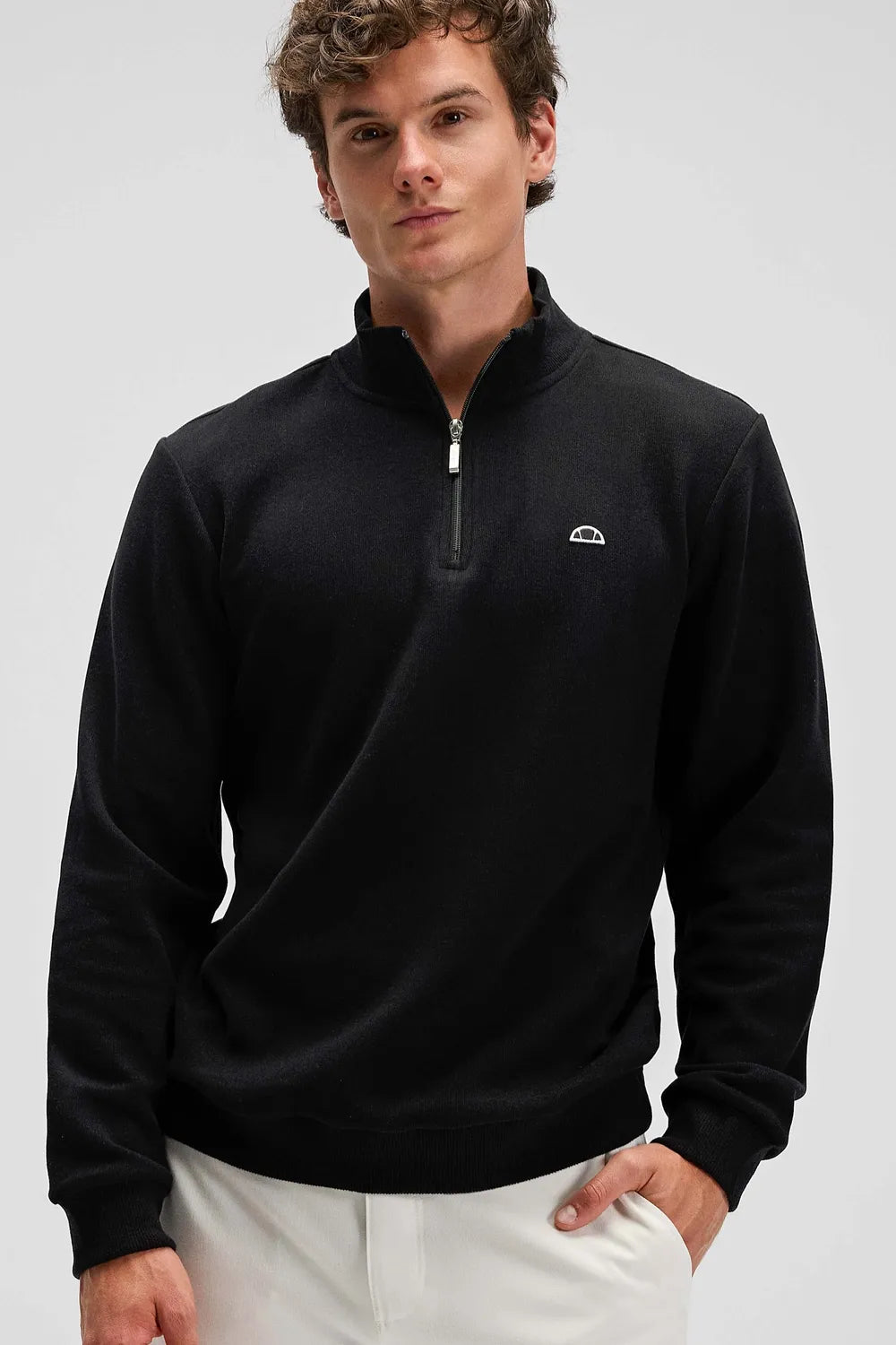 Ellesse Erkek Siyah Sweatshirt EM603-BK