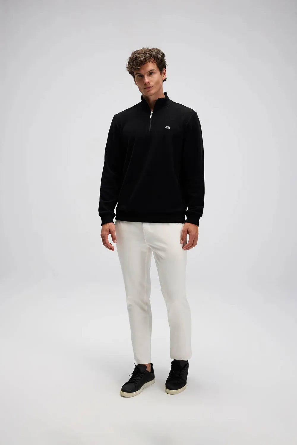 Ellesse Erkek Siyah Sweatshirt EM603-BK