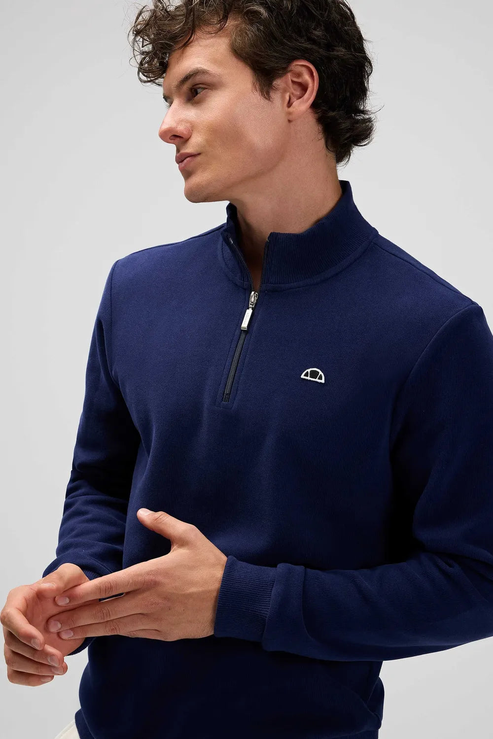 Ellesse Erkek Lacivert Sweatshirt EM603-NV