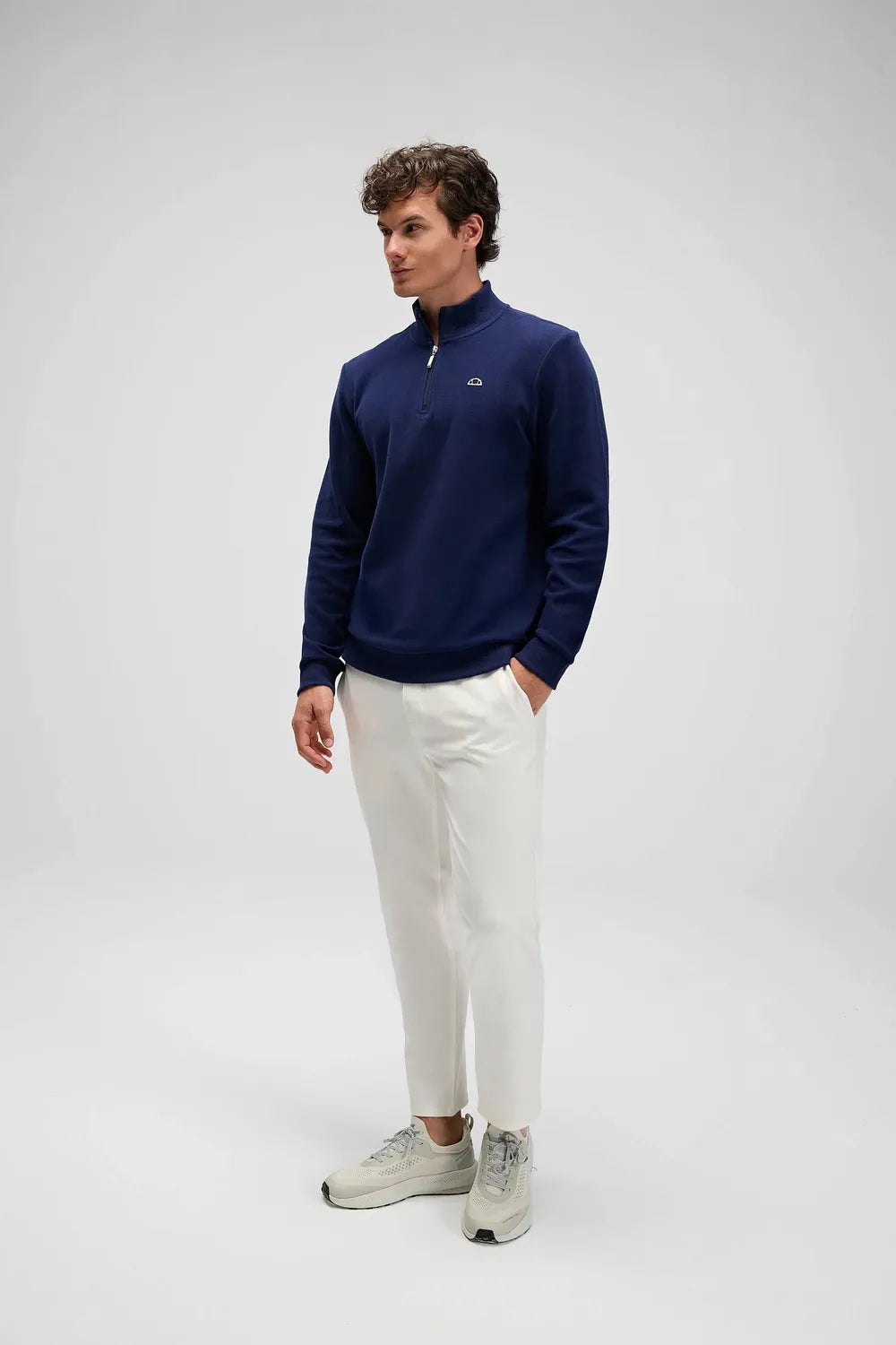 Ellesse Erkek Lacivert Sweatshirt EM603-NV