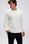 Ellesse Erkek Beyaz Sweatshirt EM623-OF