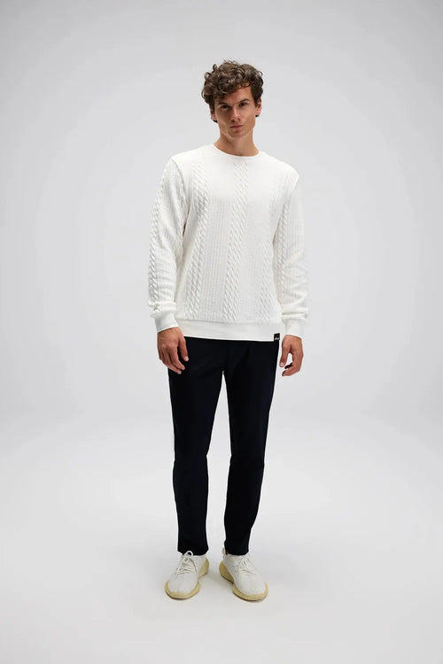 Ellesse Erkek Beyaz Sweatshirt EM623-OF