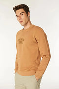 JACK JONES Erkek KAHVERENGİ Sweatshirt 12275176