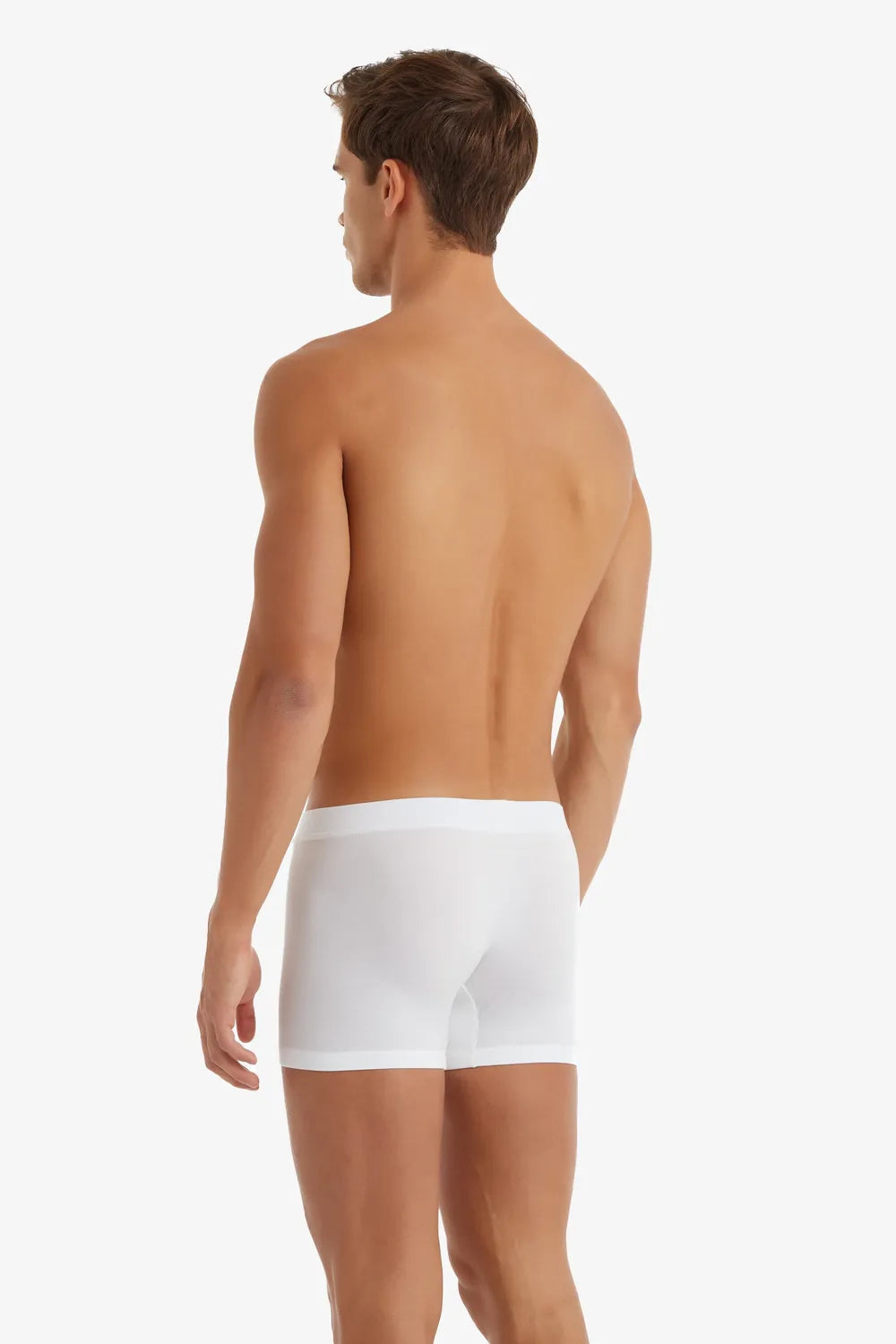 Blackspade Erkek Modal Elastan Beyaz Boxer 9310B