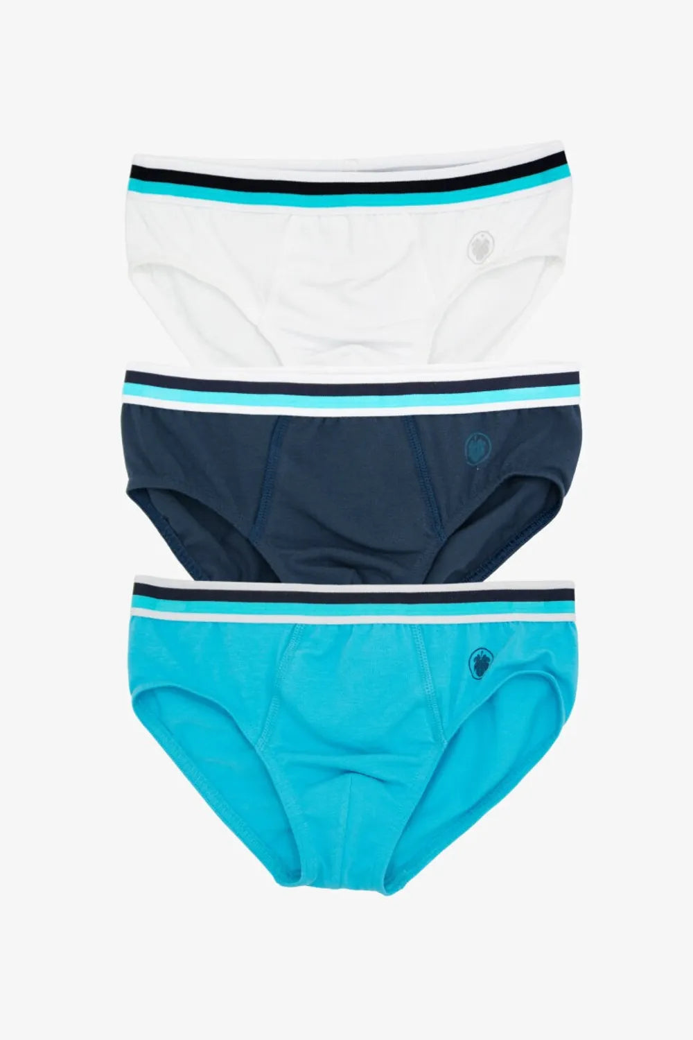 Blackspade Erkek Çocuk 3'lü Paket Beyaz Külot 9394B