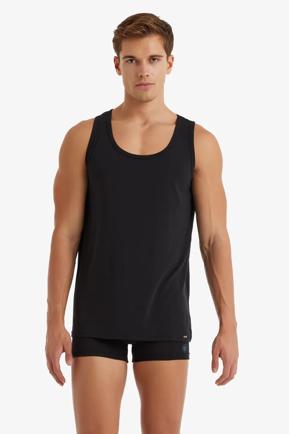 Blackspade Erkek Silver Siyah Atlet 9305S - BLACKSPADE - SİYAH - L