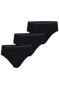 Blackspade Erkek 3'lü Tender Cotton Siyah Slip Külot 9672YS