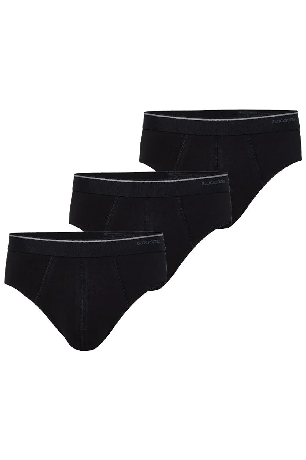 Blackspade Erkek 3'lü Tender Cotton Siyah Slip Külot 9672YS