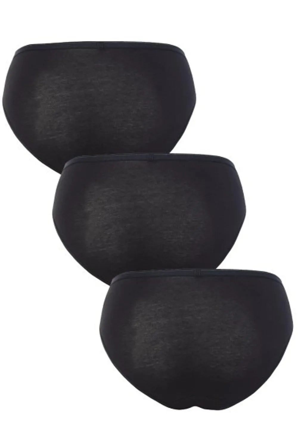 Blackspade Kadın 3'lü Paket Essential Siyah Külot 1575S