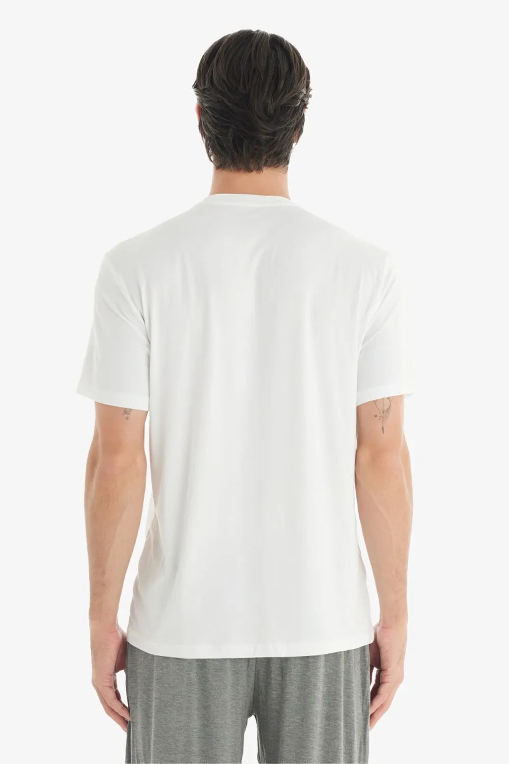 Blackspade Erkek Fanila Silver BeyazTişört 9306B