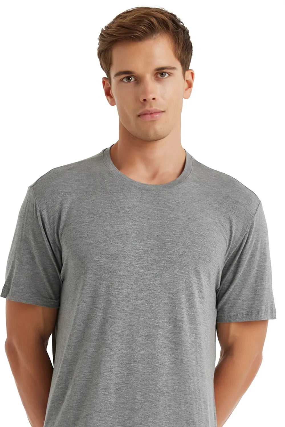 Blackspade Erkek Fanila Silver Gri Tişört 9306G