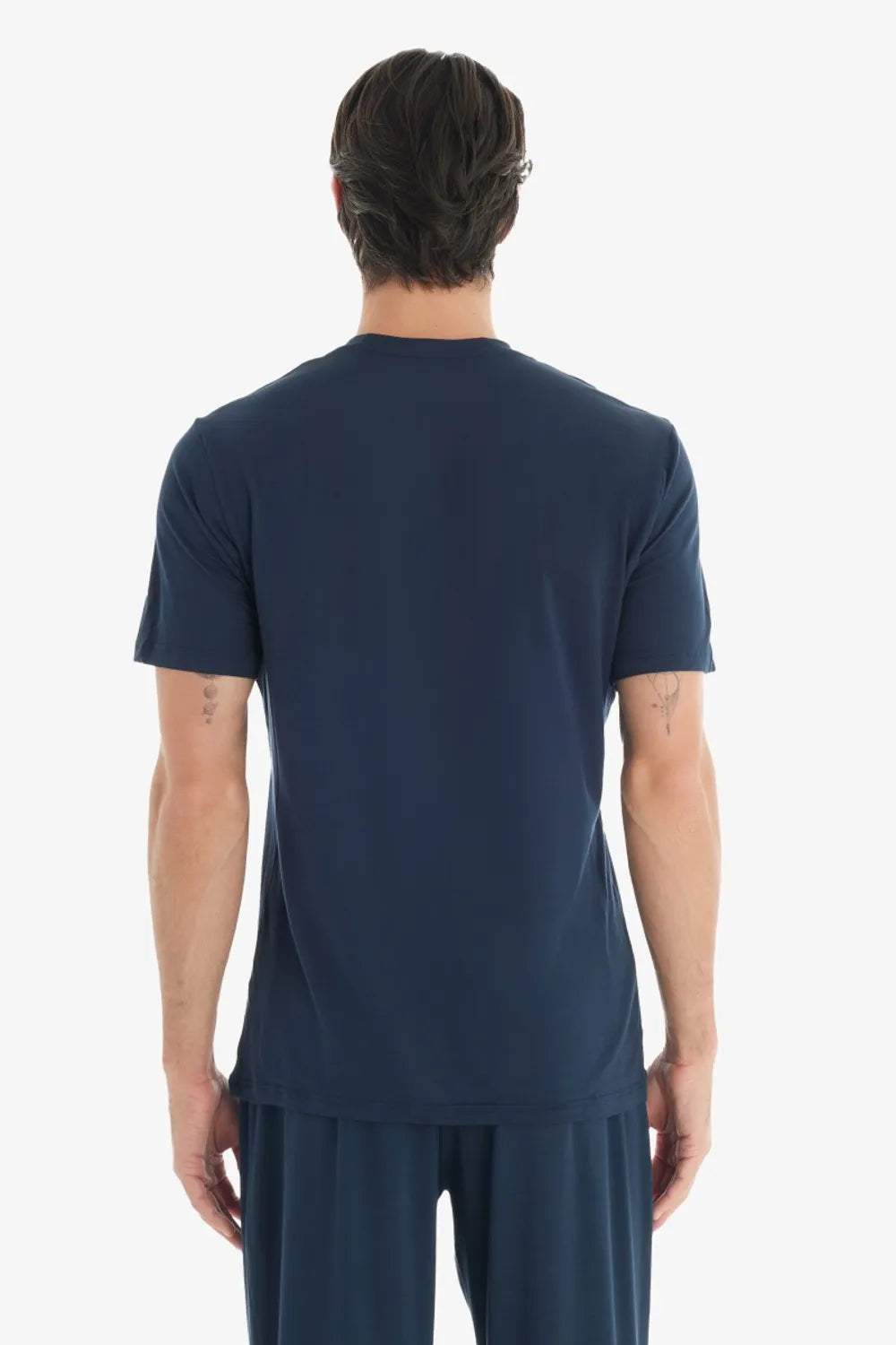 Blackspade Erkek Fanila Silver Lacivert Tişört 9306L