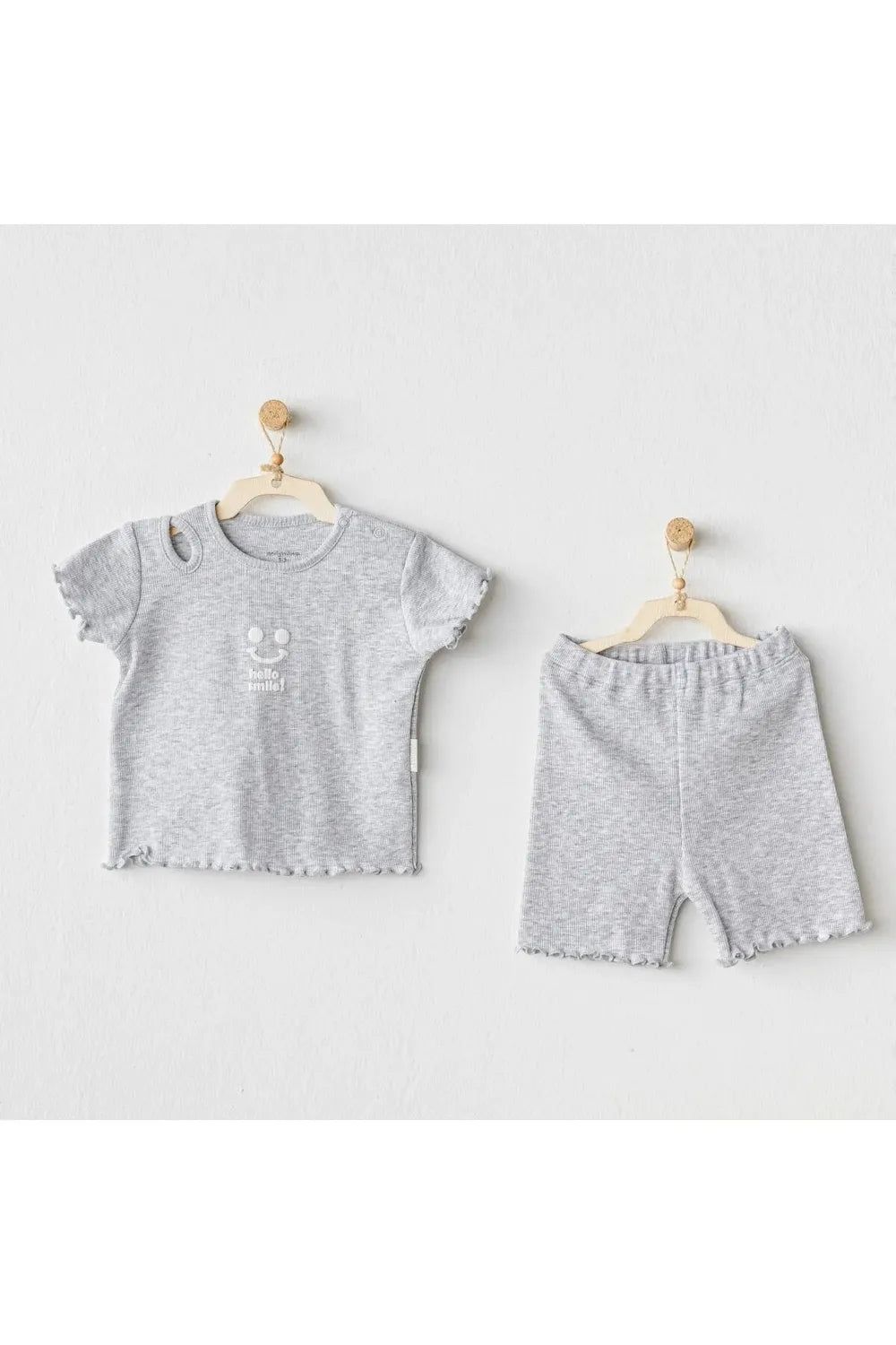 Andy Wawa BebeK 2'lİ Basic Ekru Set Takım AC25900