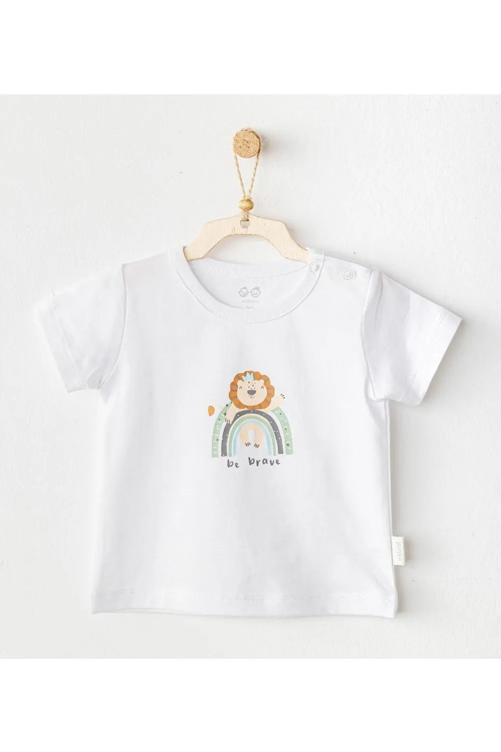 Andy Wawa Bebek  Beyaz Casual Tişört AC25977