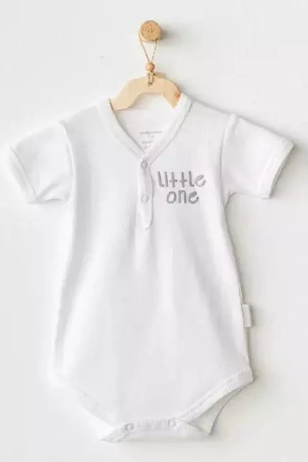 Andy Wawa Bebek Romper Basic Beyaz Tulum AC25895