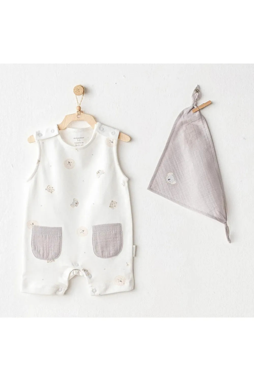 Andy Wawa Bebek Ekru Bebek Tulumu AC25846