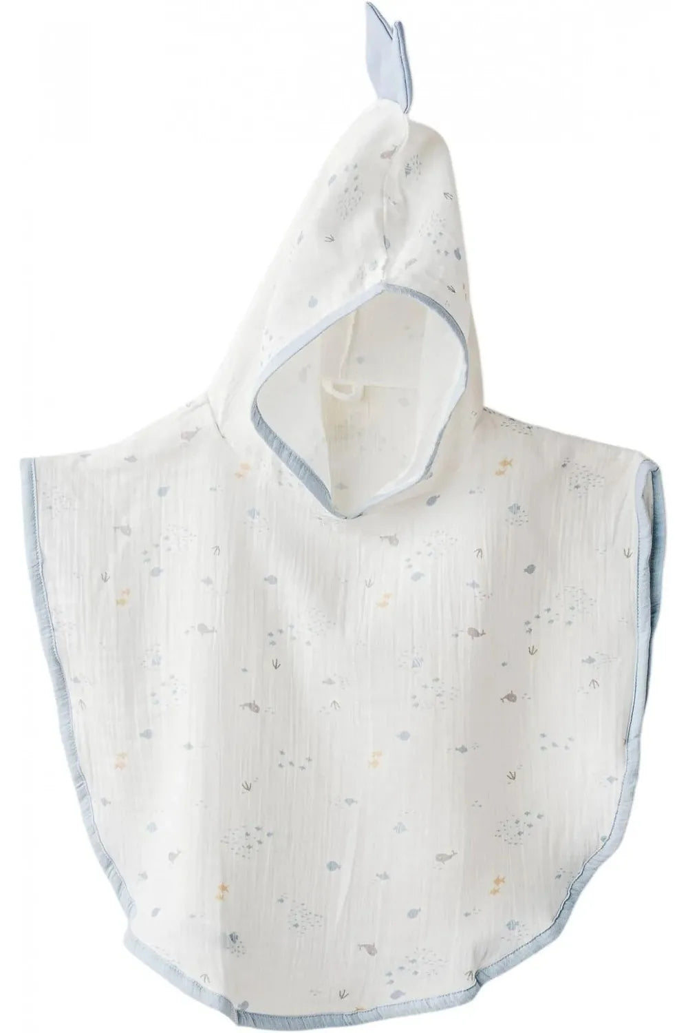 Andy Wawa Bebek Muslin Beyaz Panço AC25612